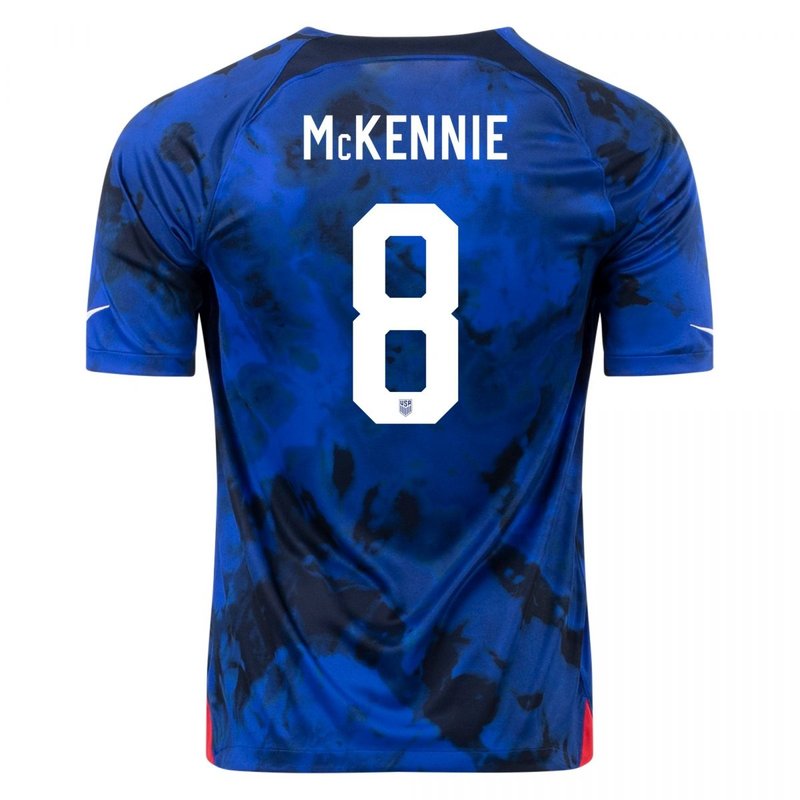 Camiseta de visitante de Weston McKennie USA 22/23 II (versión para aficionados)