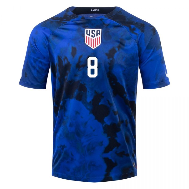 Camiseta de visitante de Weston McKennie USA 22/23 II (versión para aficionados)