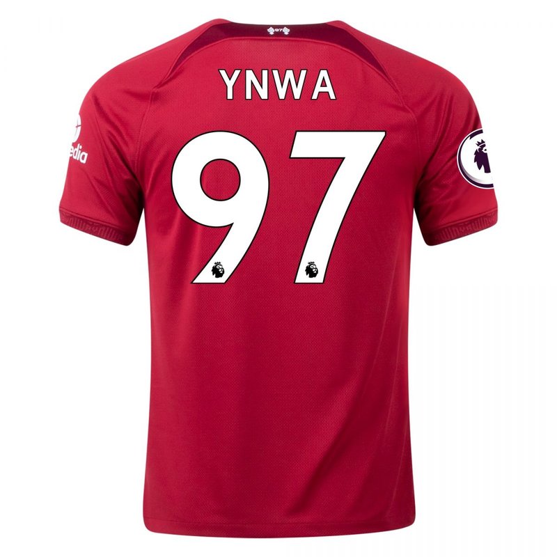 Camiseta local del Liverpool 22/23 de YNWA (versión para aficionados)