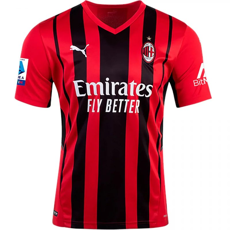 Zlatan Ibrahimovi������������������ AC Milan 21/22 I Home Jersey - Fan Version